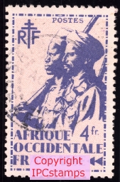 Tirailleur Sngalais et Cavalier maure.