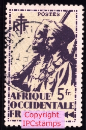 Tirailleur Sngalais et Cavalier maure.